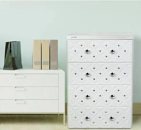 فایل 4 طبقه پهن درجه یک نگین دار|جاکفشی، کمد، دراور|رشت, احمد گوراب|دیوار