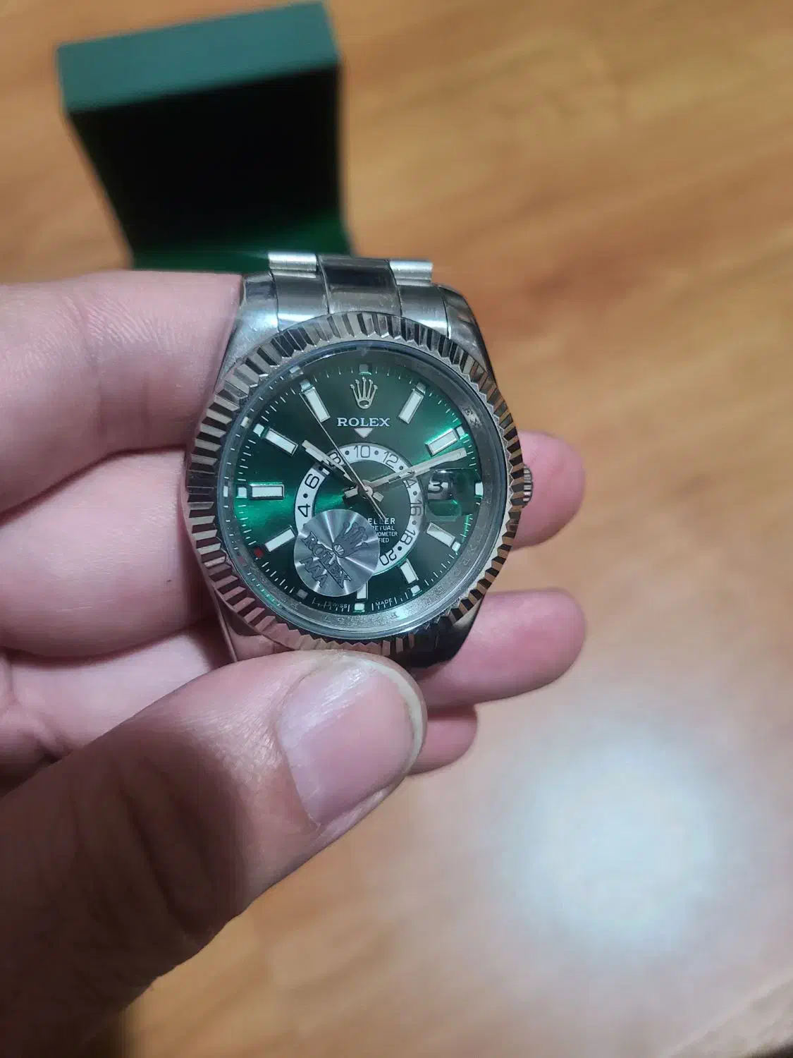 رولکس اسکای سبز نایاب ROLEX Sky Dweller|ساعت|تهران, نیاوران|دیوار