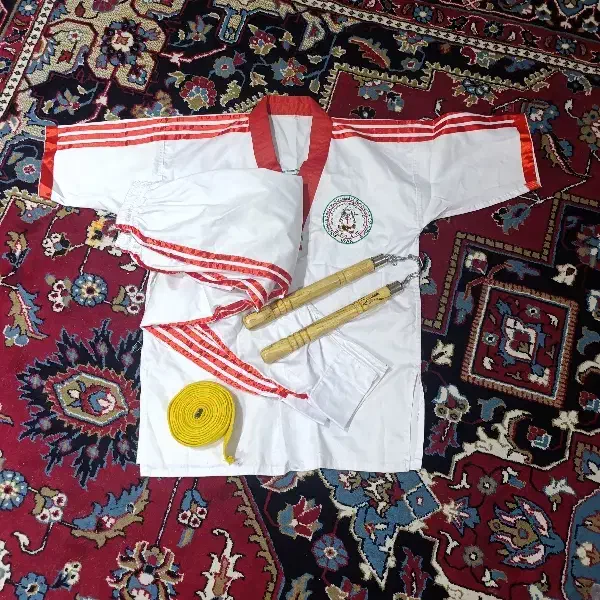 لباس دفاع شخصی به همراه نانچیکو|تجهیزات ورزشی|گلبهار, شهر جدید گلبهار|دیوار