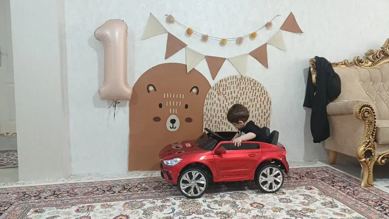 ماشین شارژی بنز آکبند|اسباب‌بازی بچه|کرمانشاه, |دیوار