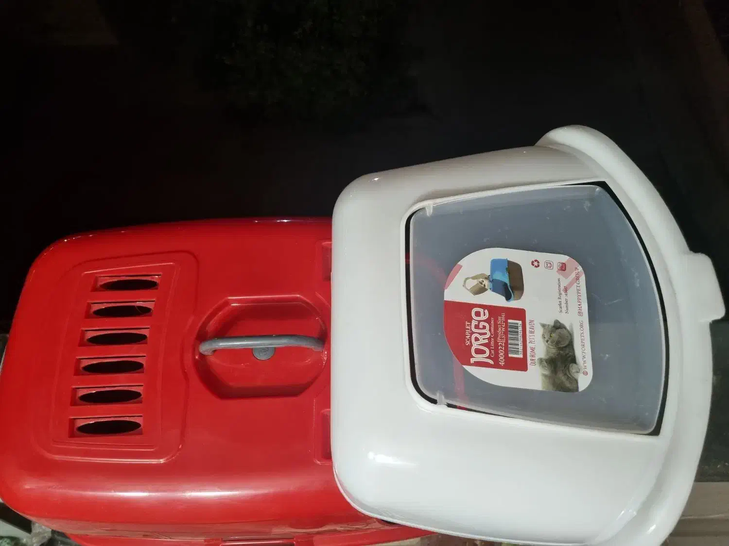 ظرف خاک گربه و پت مسقف|لوازم جانبی حیوانات|شیراز, باغ تخت|دیوار