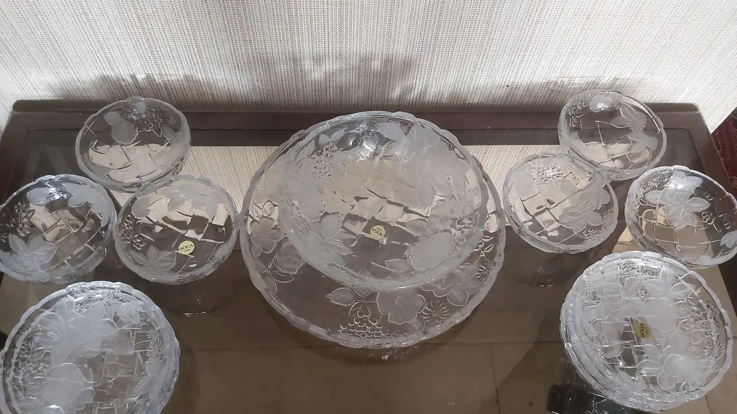 سرویس آجیل خوری شکلات خوری قو|ظروف سرو و پذیرایی|تهران, جی|دیوار