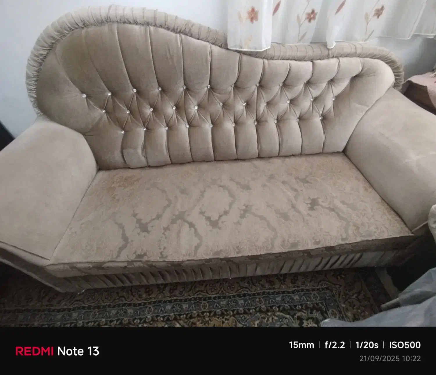 مبل راحتی مخملی|مبلمان خانگی و میز عسلی|سلماس, |دیوار