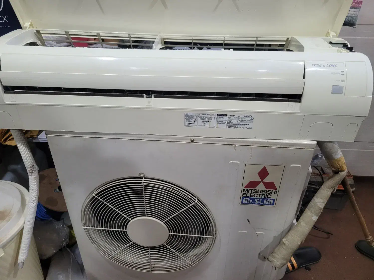 فروش قطعات اسپیلت۳۰ هزار میتسوبیشی|کولر گازی و فن‌کوئل|کازرون, |دیوار