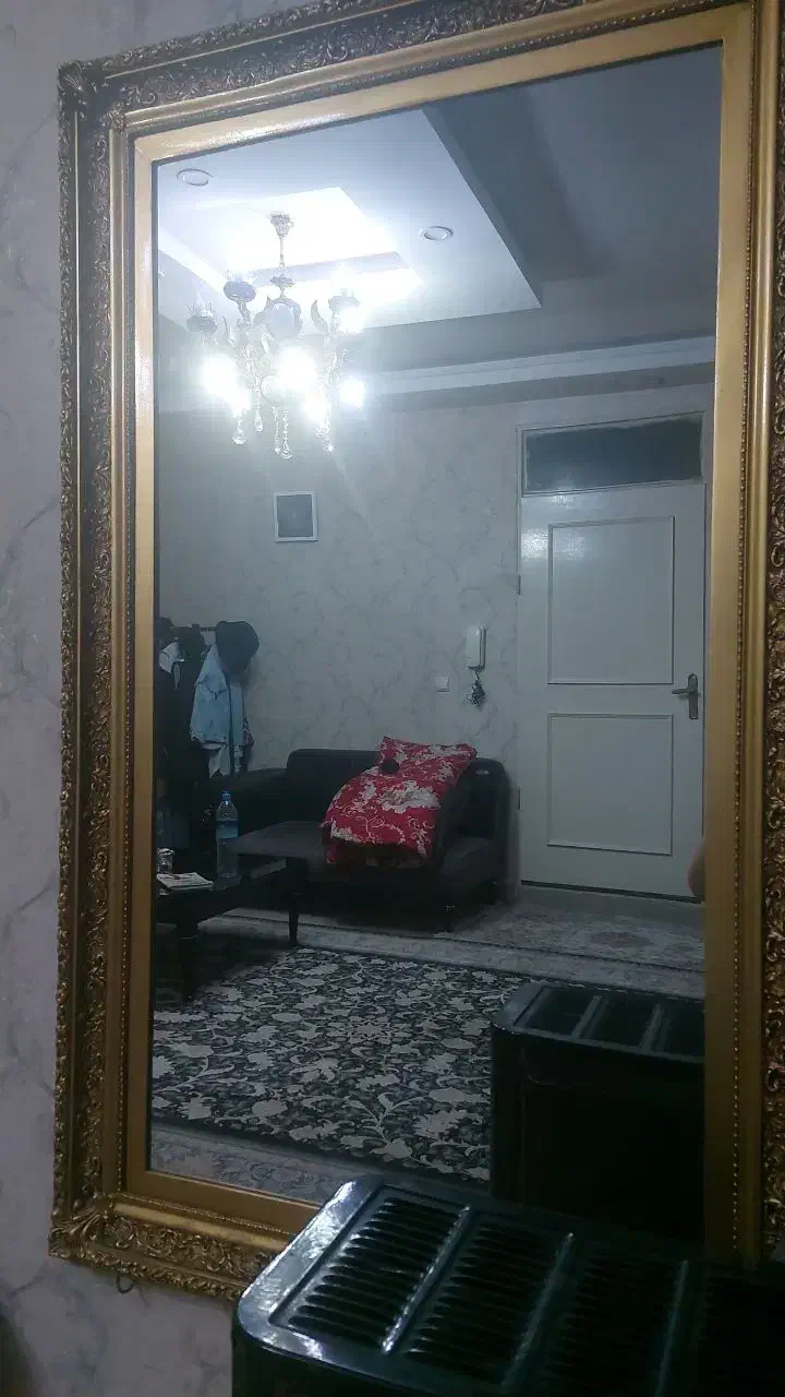 قاب|آینه|باغستان, |دیوار