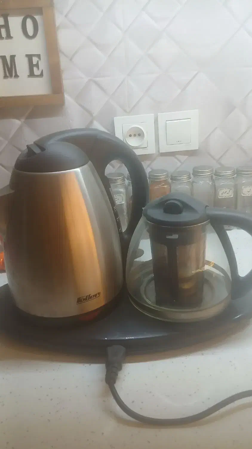 چایی ساززیاداستفاده نشده کاملاسالم|سماور، چای‌ساز، قهوه‌ساز|گرگان, |دیوار