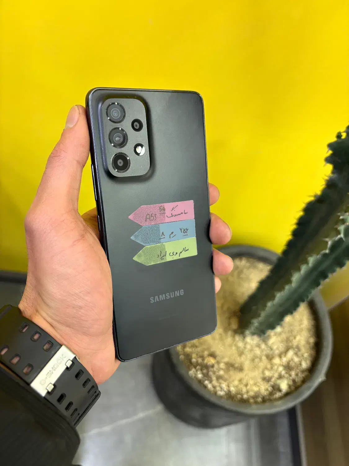 سامسونگA53رم8لازرورق نوت12شرکتی گارانتی دار|موبایل|تهران, استاد معین|دیوار