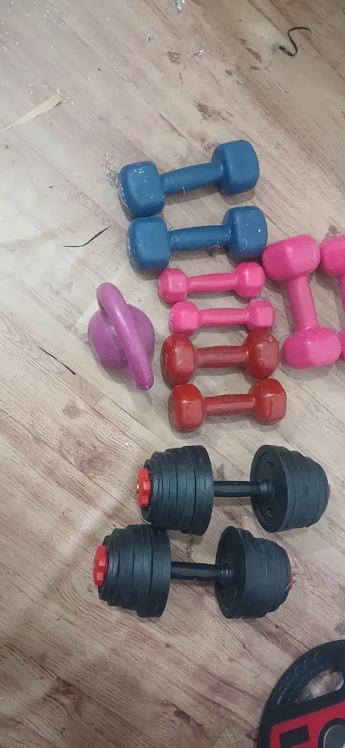 دمبل و صفحه|تجهیزات ورزشی|بندرعباس, |دیوار