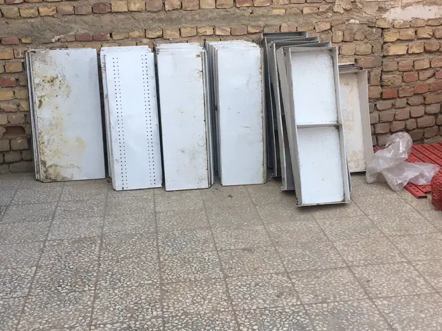 قفسه فلزی کارکرده|فروشگاه و مغازه|کاشان, بازار کاشان|دیوار