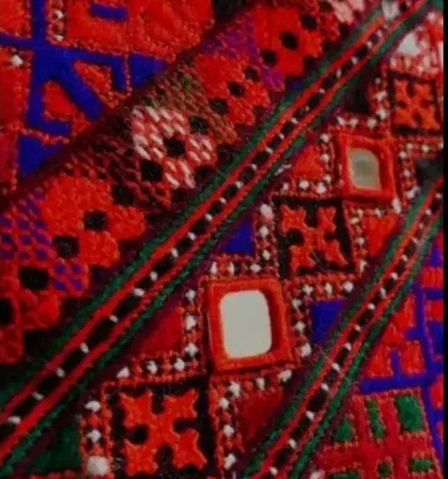 دوخت آیینه چهار گوش و سه گوش عمده ای|لباس|ایرانشهر, |دیوار