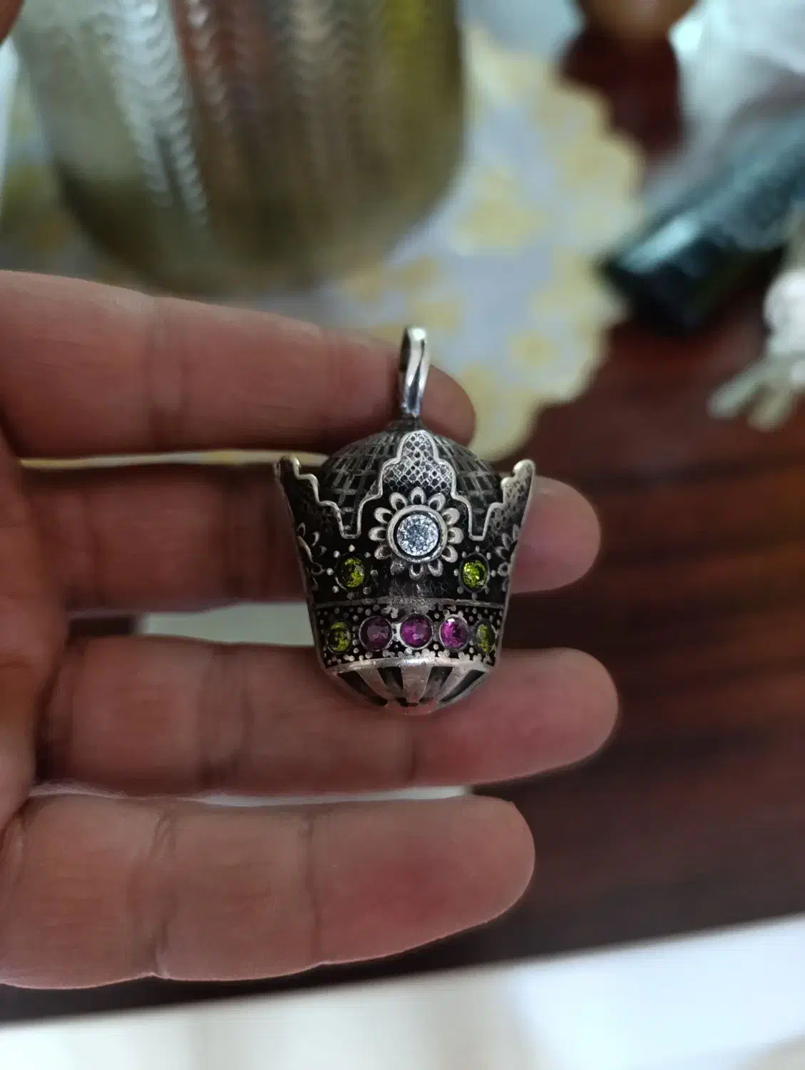 گردنبند نقره با پلاک نقره|جواهرات|مشهد, هفده شهریور|دیوار