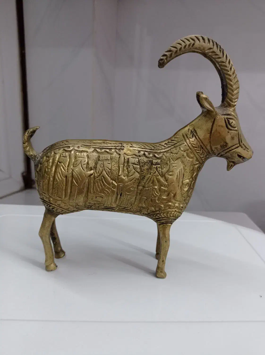 مجسمه  بز برنجی|مجسمه، تندیس، ماکت|تهران, فلاح|دیوار