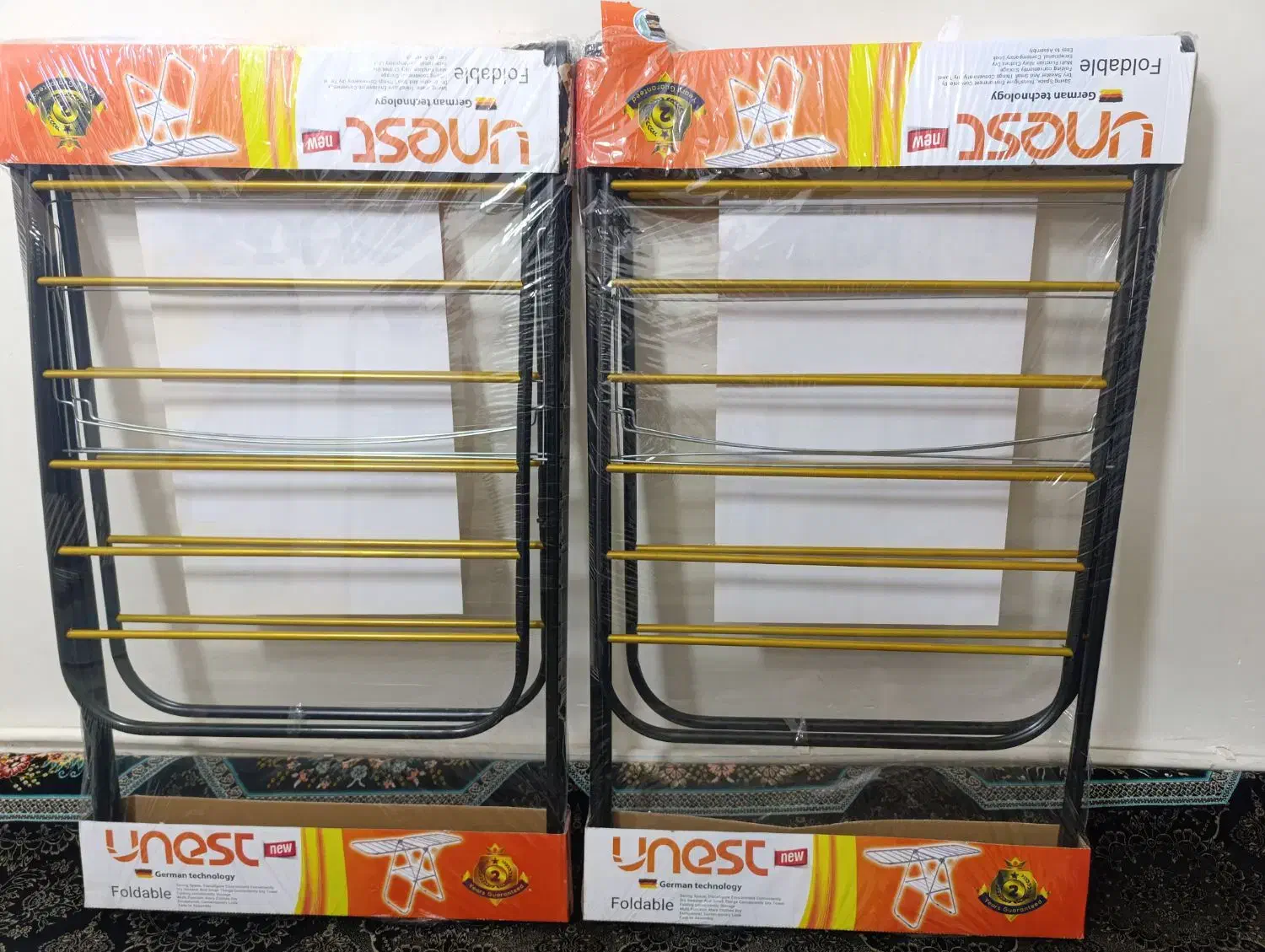 بند رخت تاشو آپارتمانی.آلمانی .دورنگ .آکبند|بندرخت و رختآویز|کرمانشاه, |دیوار