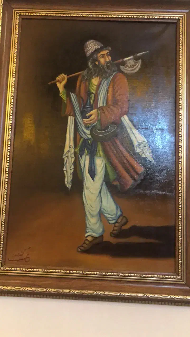 تابلو درویش|تابلو، نقاشی، عکس|ماهدشت, |دیوار