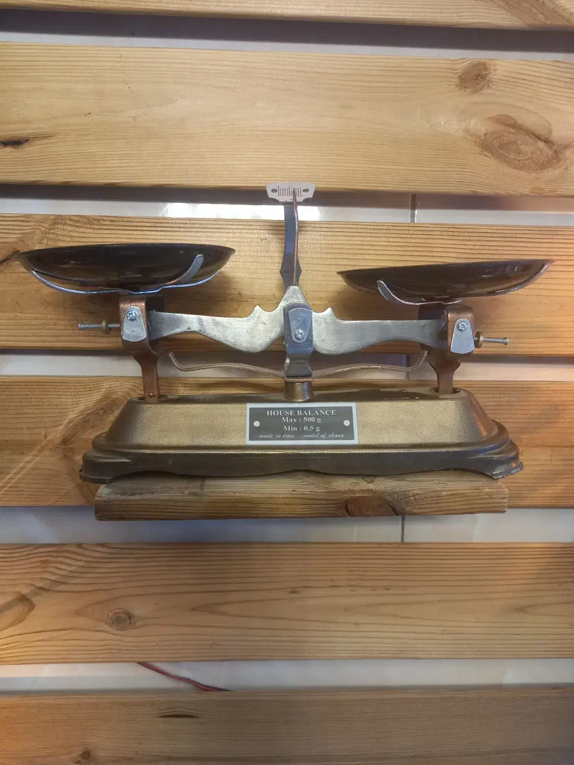ترازو فلزی دکوری نوستالژی|کلکسیون اشیاء عتیقه|اسلامشهر, شهرک واوان|دیوار