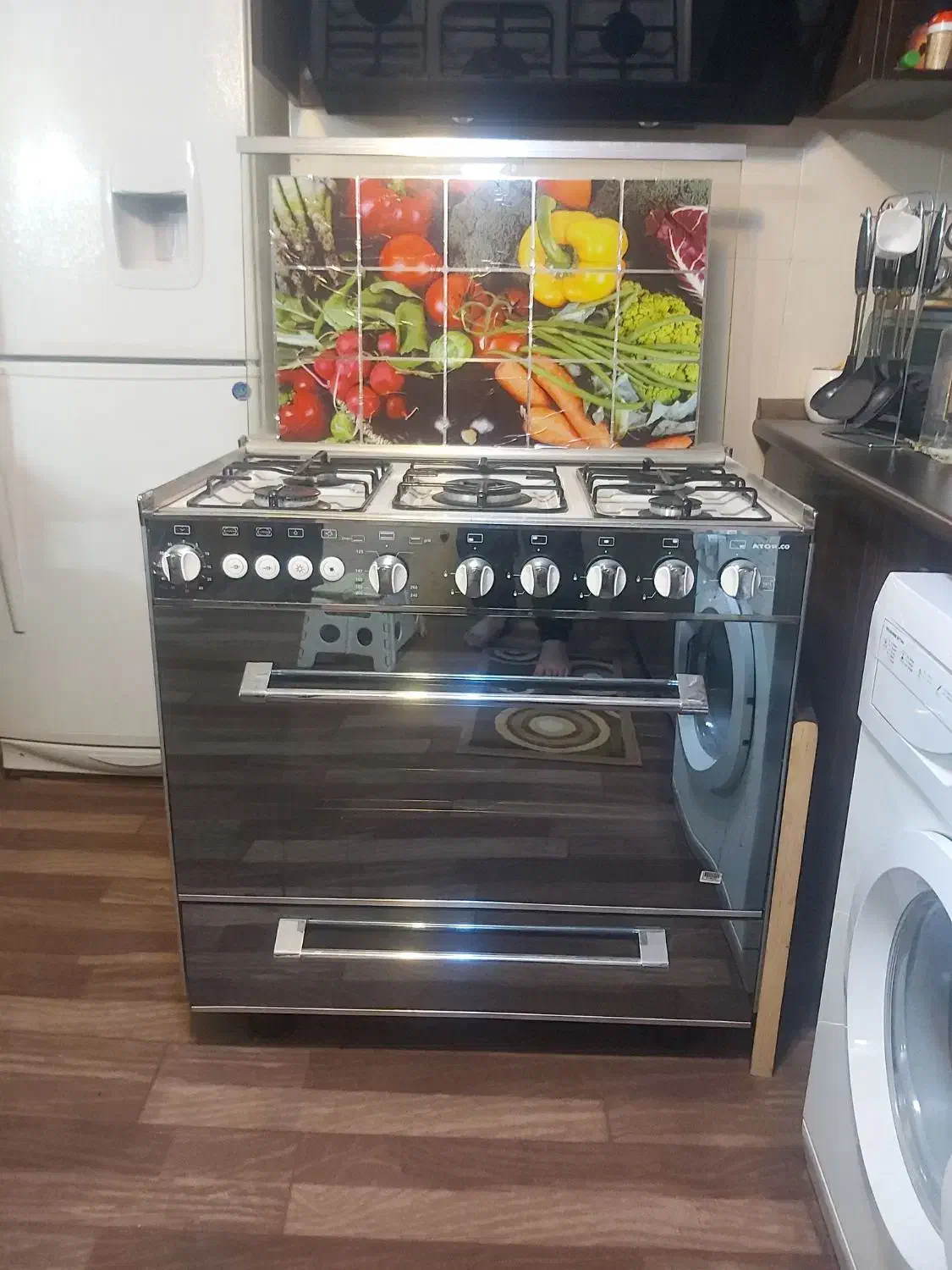 فر گاز آرتور سیلور در حد آک|اجاق گاز و لوازم برقی پخت‌وپز|فولادشهر, مسکن مهر فولادشهر|دیوار