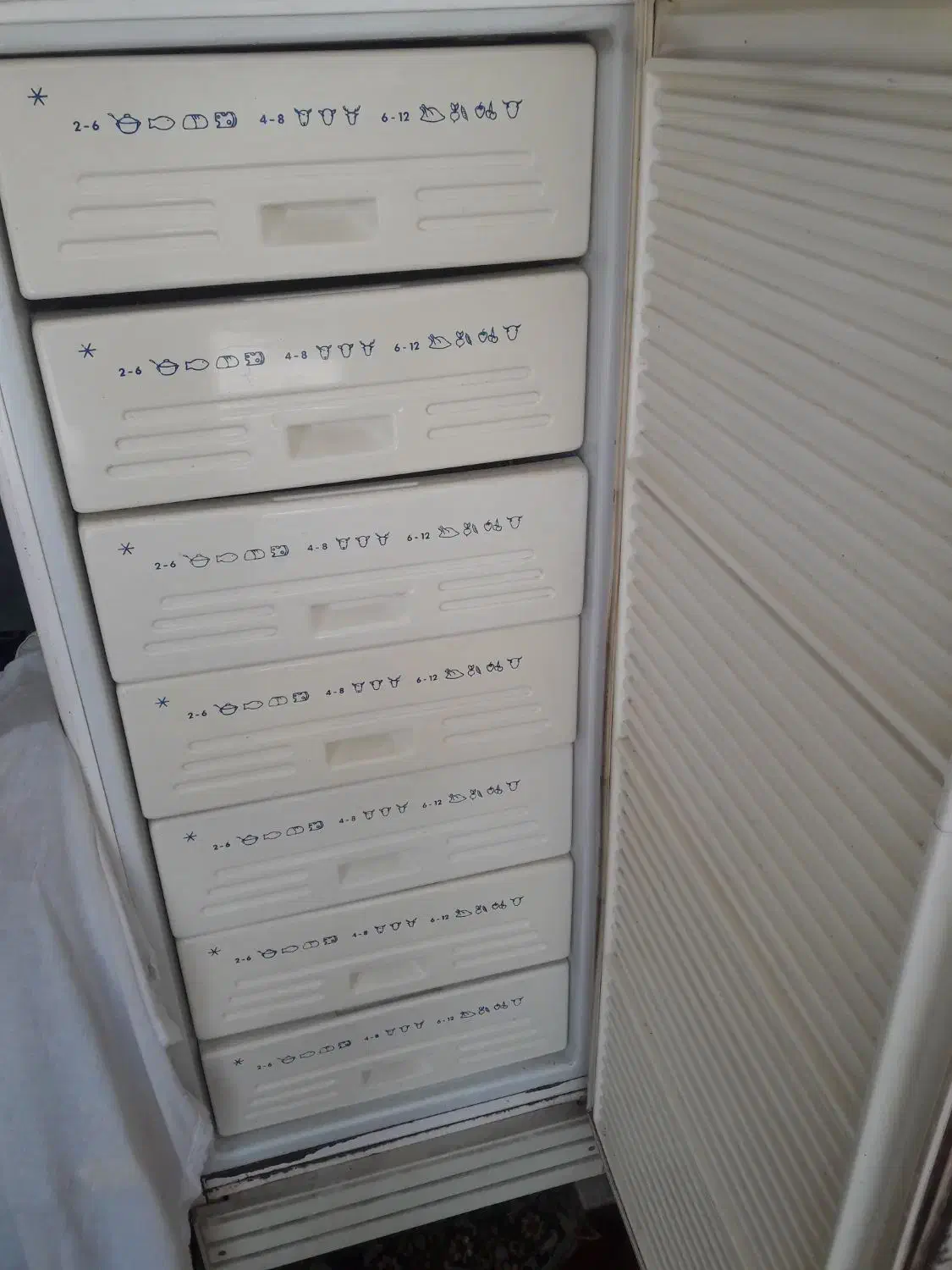 فریزر هفت کشو|یخچال و فریزر|آمل, |دیوار