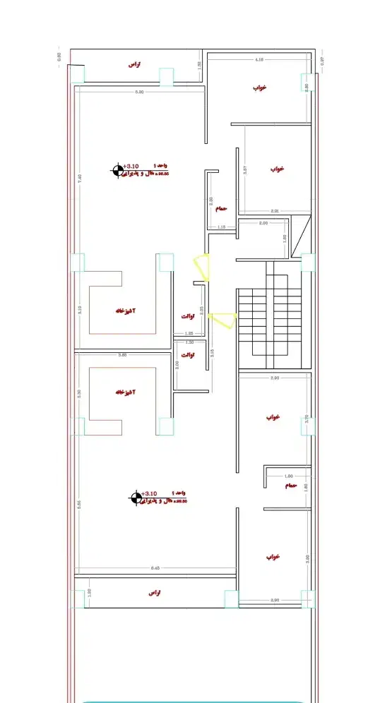 پیش فروش آپارتمان۹۰متری/اقساط بلندمدت/خیابان چوبین|پیشفروش املاک|ملایر, |دیوار
