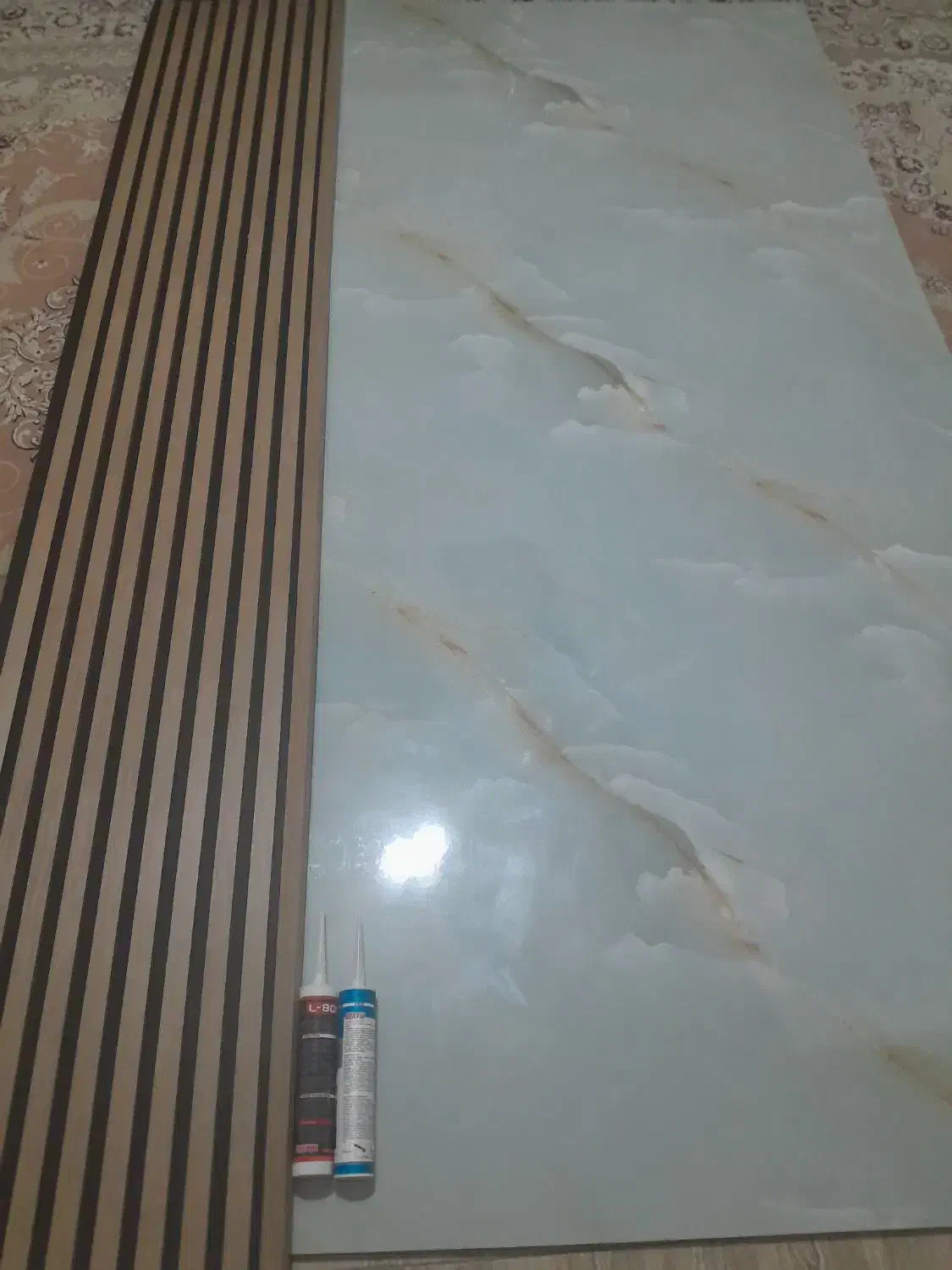 یک عدد ماربل و ترمووال همرا با چسب|مصالح و تجهیزات ساختمان|تهران, شهرک ولیعصر جنوبی|دیوار