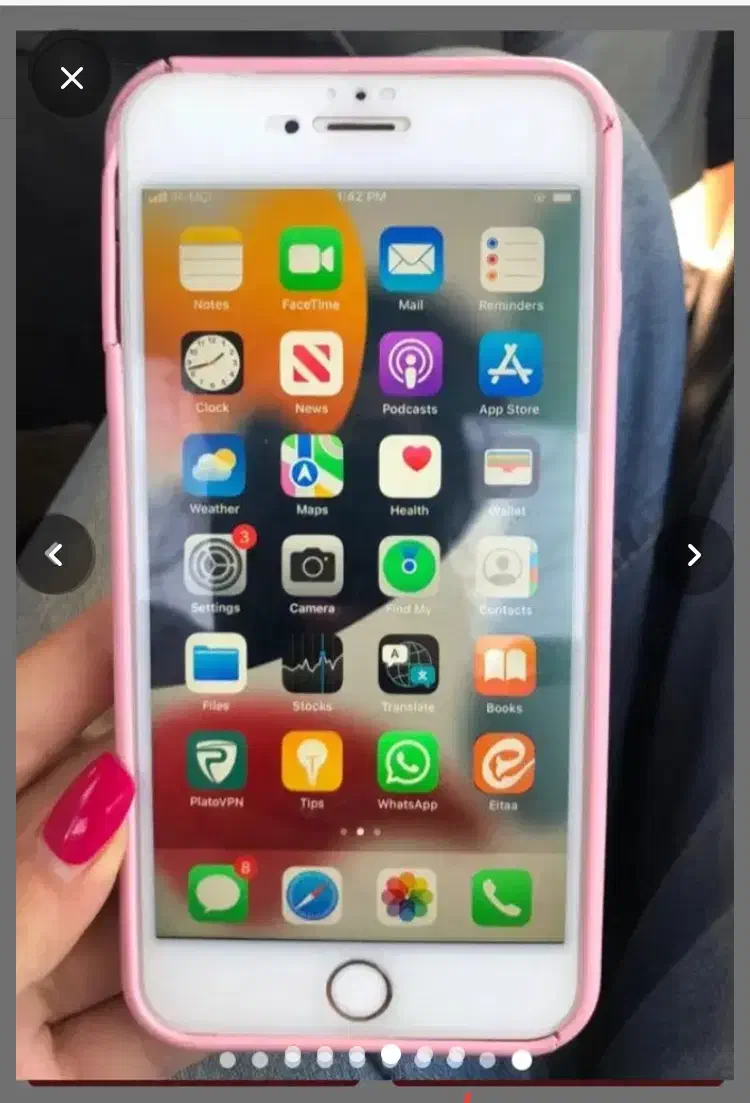 گوشی اپل آمریکایی آیفون نوسالم تمیز به ضمانت|موبایل|یزد, |دیوار