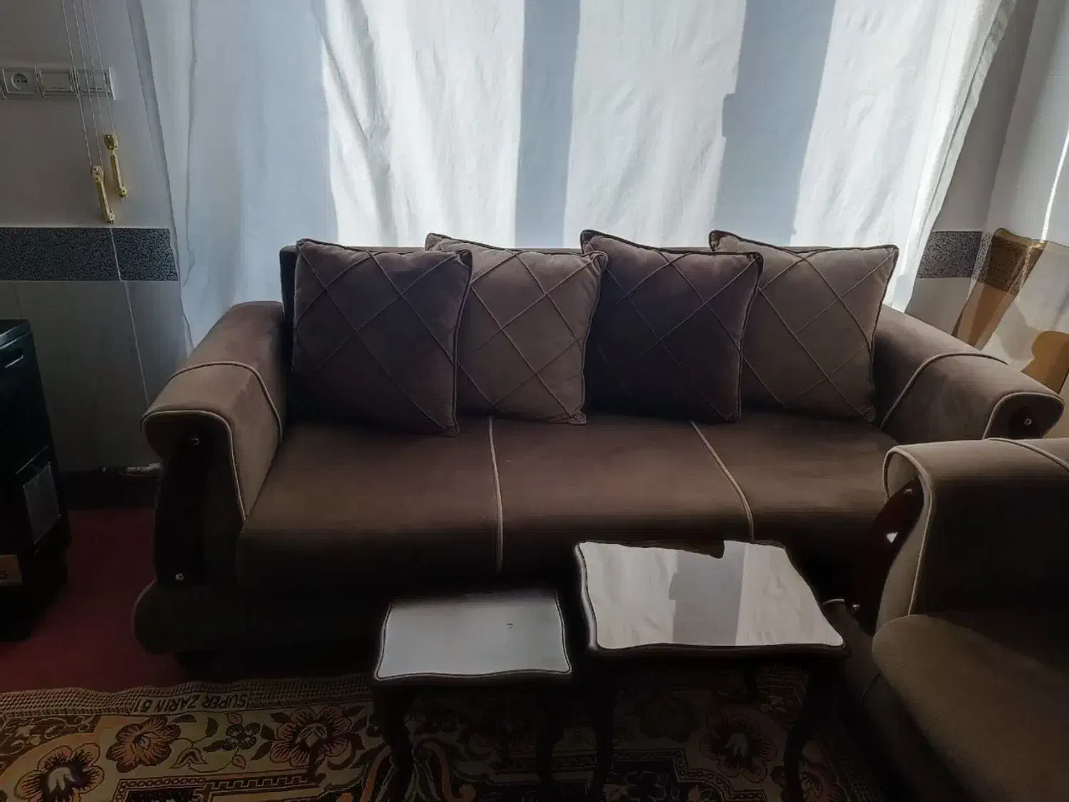 مبل 8نفره|مبلمان خانگی و میز عسلی|مرند, |دیوار