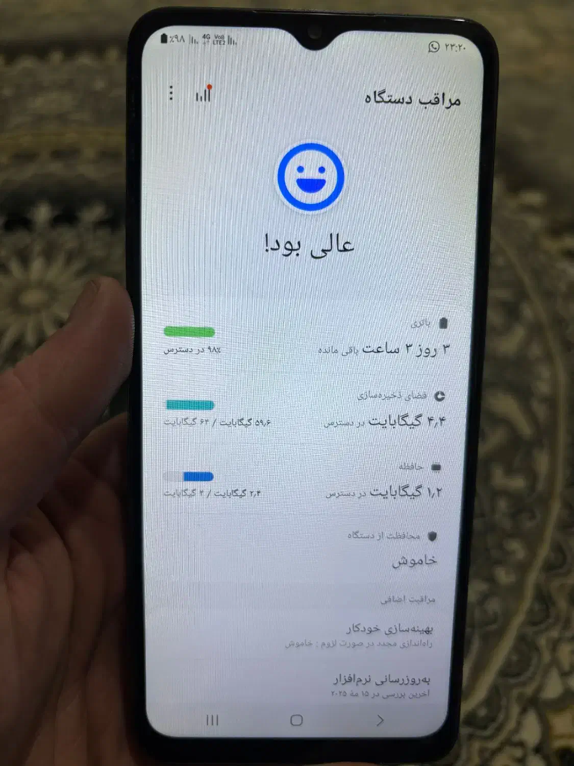 سامسونگ A12 در حد|موبایل|سبزوار, هویزه|دیوار