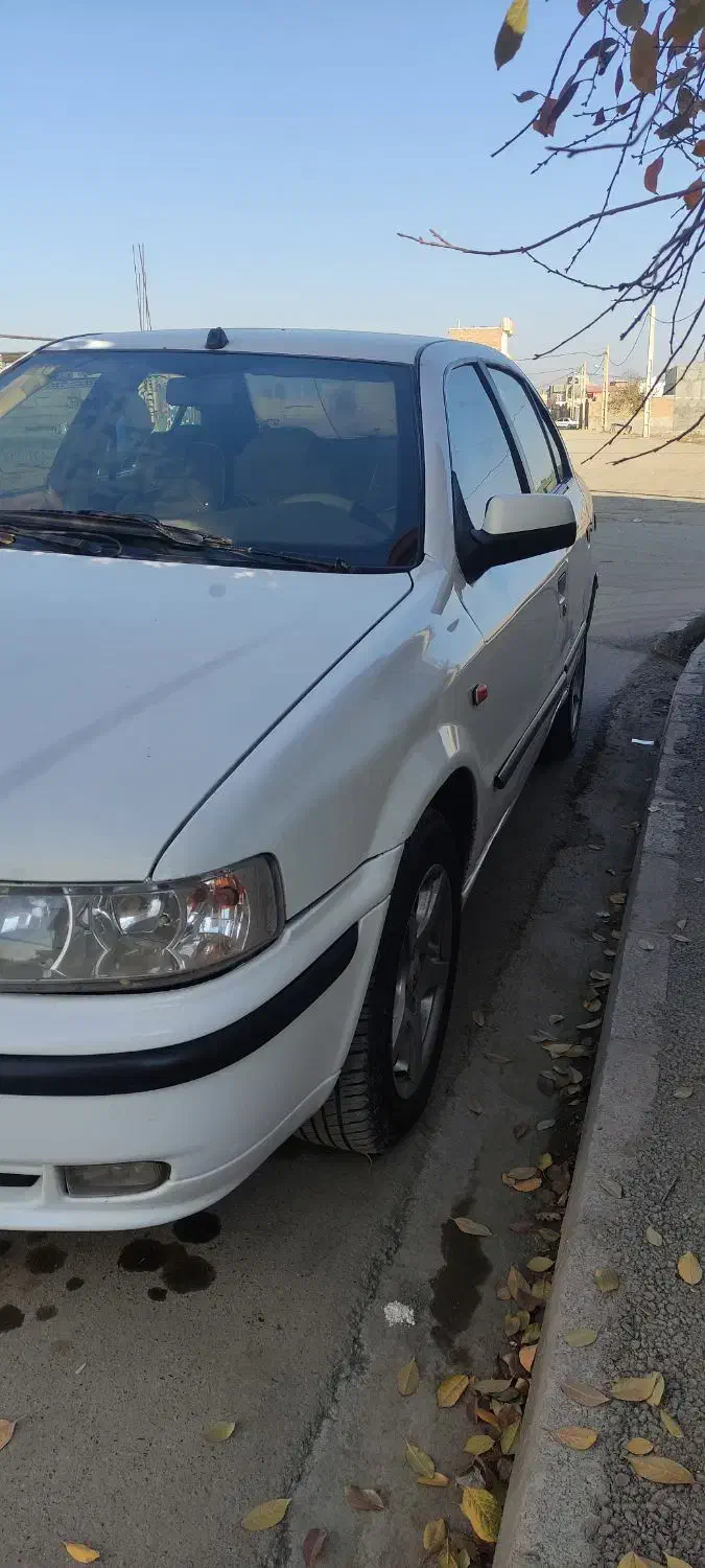 سمند موتور ملی سفید|خودرو سواری و وانت|خوی, |دیوار