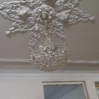 لوستر الماسی|لوستر و چراغ آویز|لنگرود, |دیوار