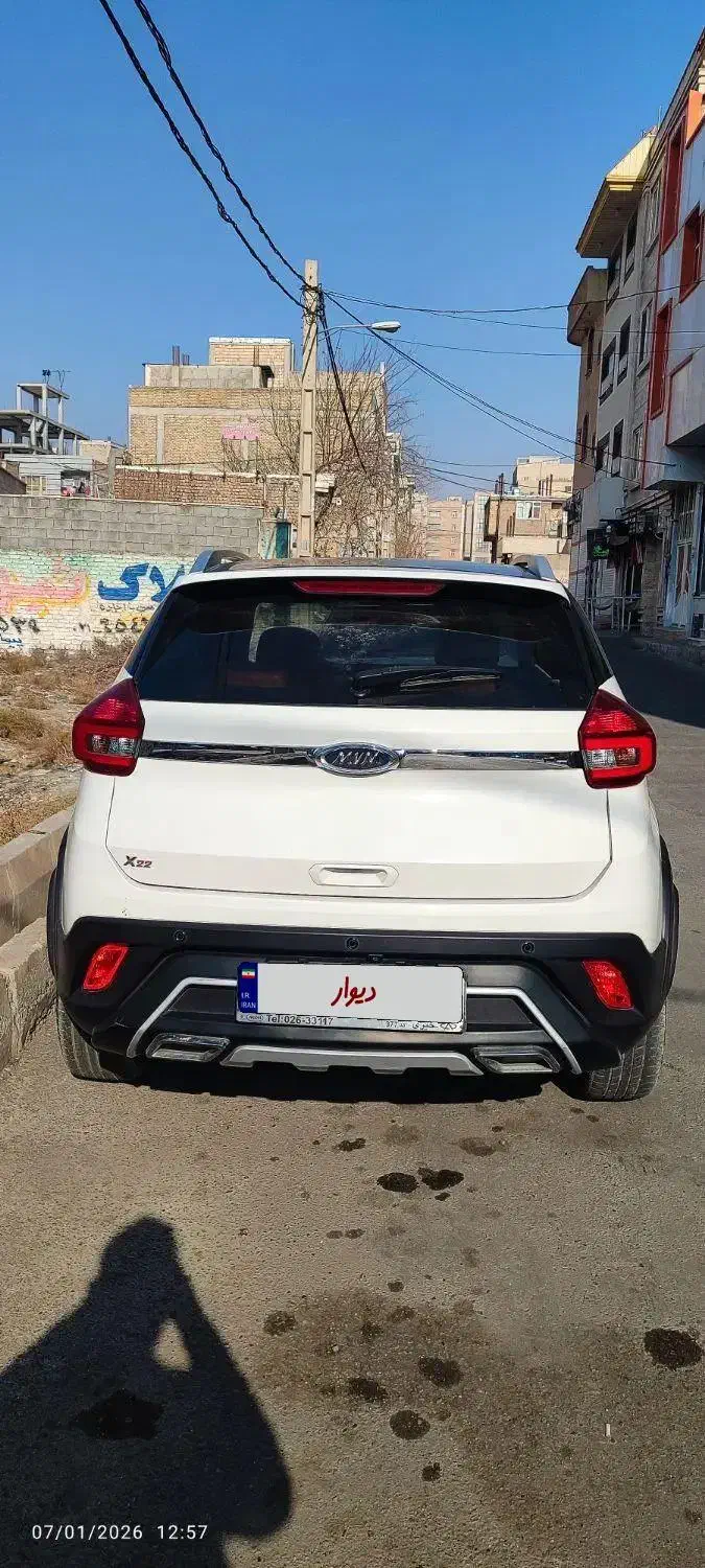 ام وی ام ایکس 22مدل 97 دنده|خودرو سواری و وانت|صفادشت, |دیوار