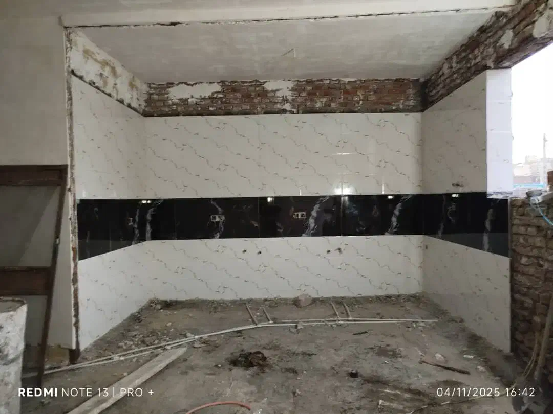 کاشیکاری سرویس آشپزخانه و بدنه|خدمات پیشه و مهارت|هامون, |دیوار