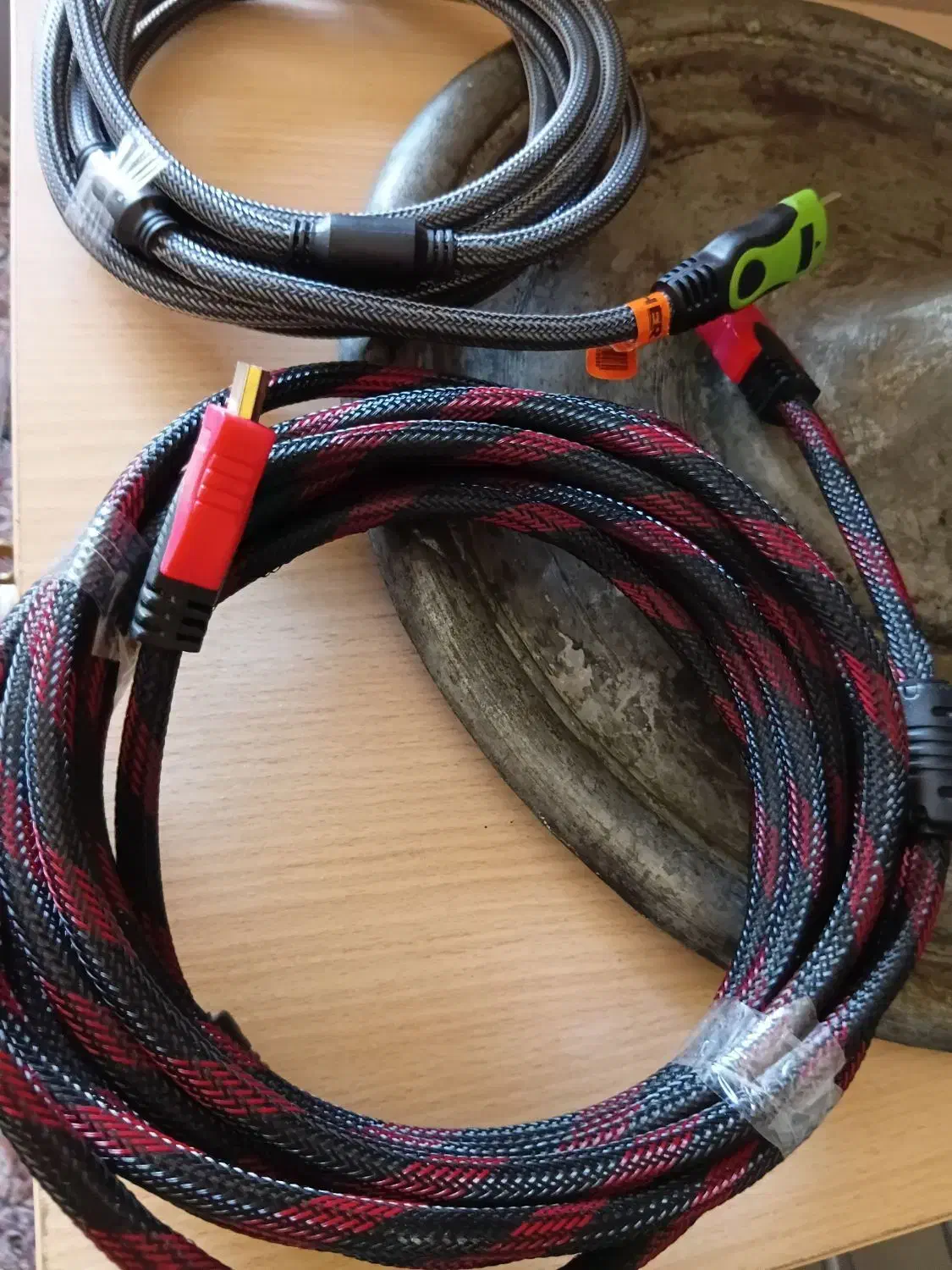 کابل اچ دی ۵ و ۳ متری ۲ عدد|قطعات و لوازم جانبی رایانه|تهران, بوستان سرخه حصار|دیوار