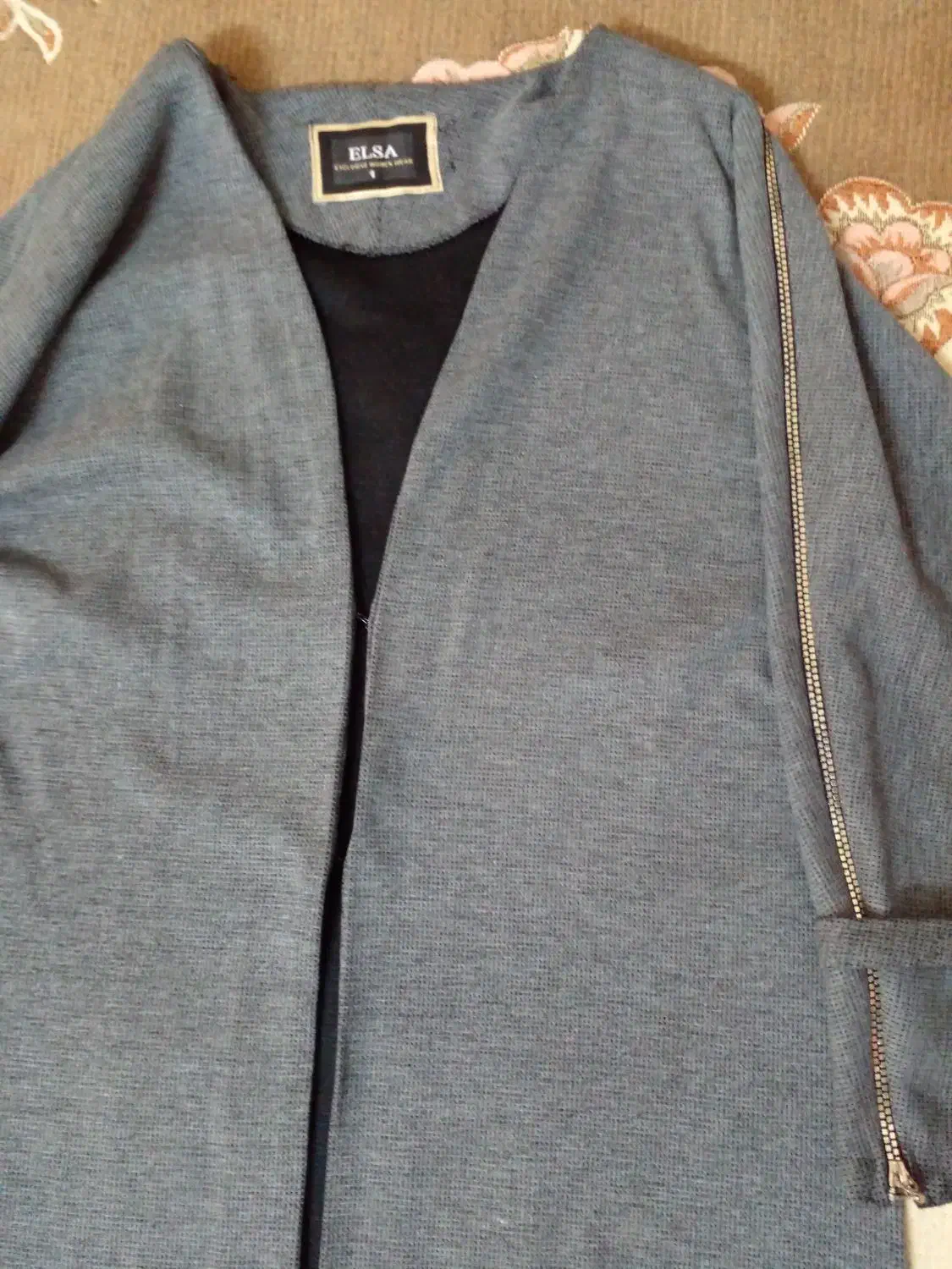 مانتو پاییزه وکاملا در حد نو سایز ۴۲ ۴۶|لباس|ری, شهید غیوری (ابن باویه)|دیوار