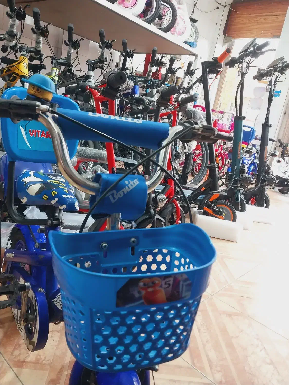 دوچرخه سایز ۱۲ کودک آبی پسرانه ودخترانه درحدنو|دوچرخه، اسکیت، اسکوتر|اصفهان, باغ فدک|دیوار