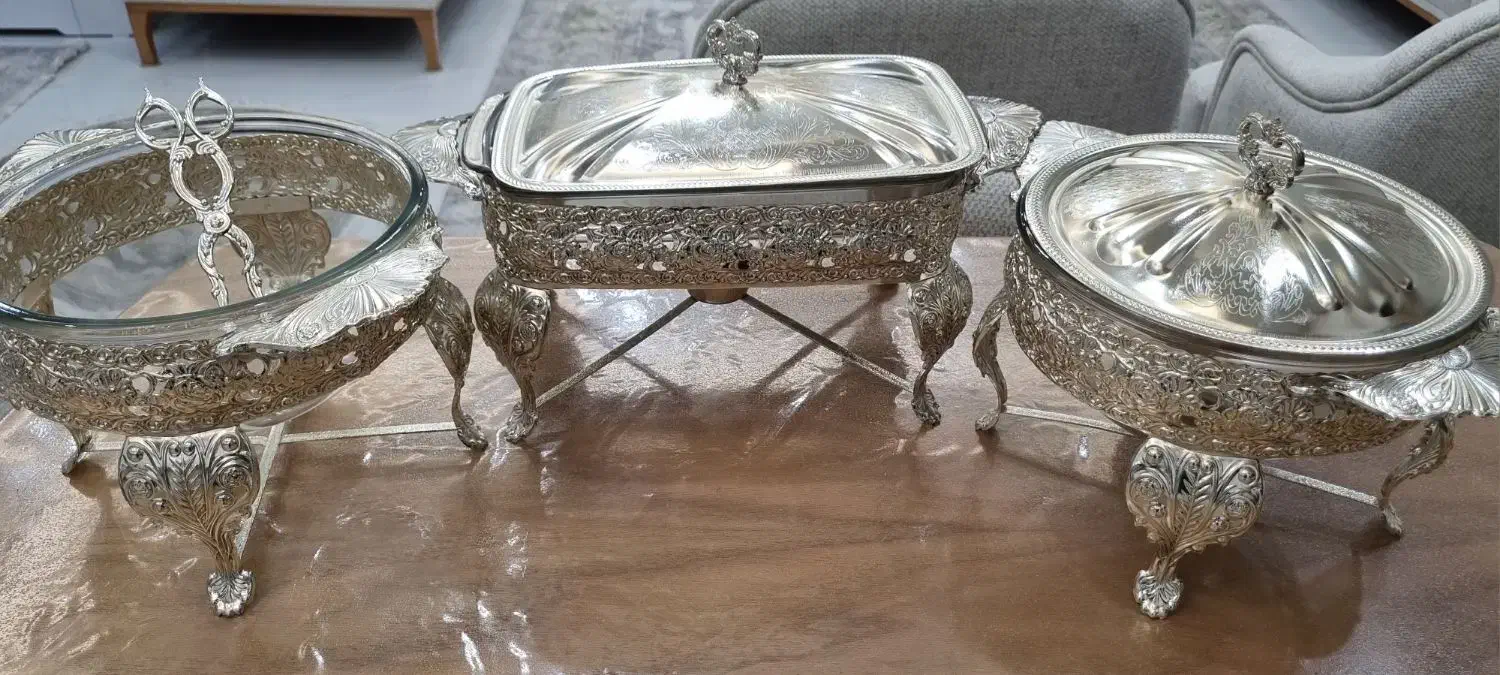 سرویس سوفله خوری|ظروف سرو و پذیرایی|صومعه‌سرا, |دیوار