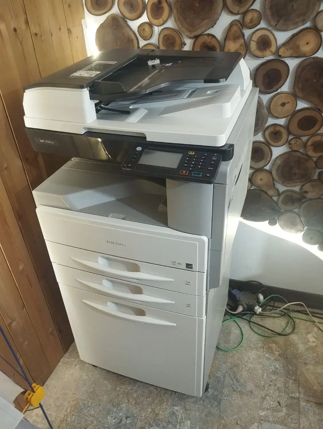 پرینتر صنعتی 2501 ریکو|پرینتر، اسکنر، کپی، فکس|لنجان, |دیوار