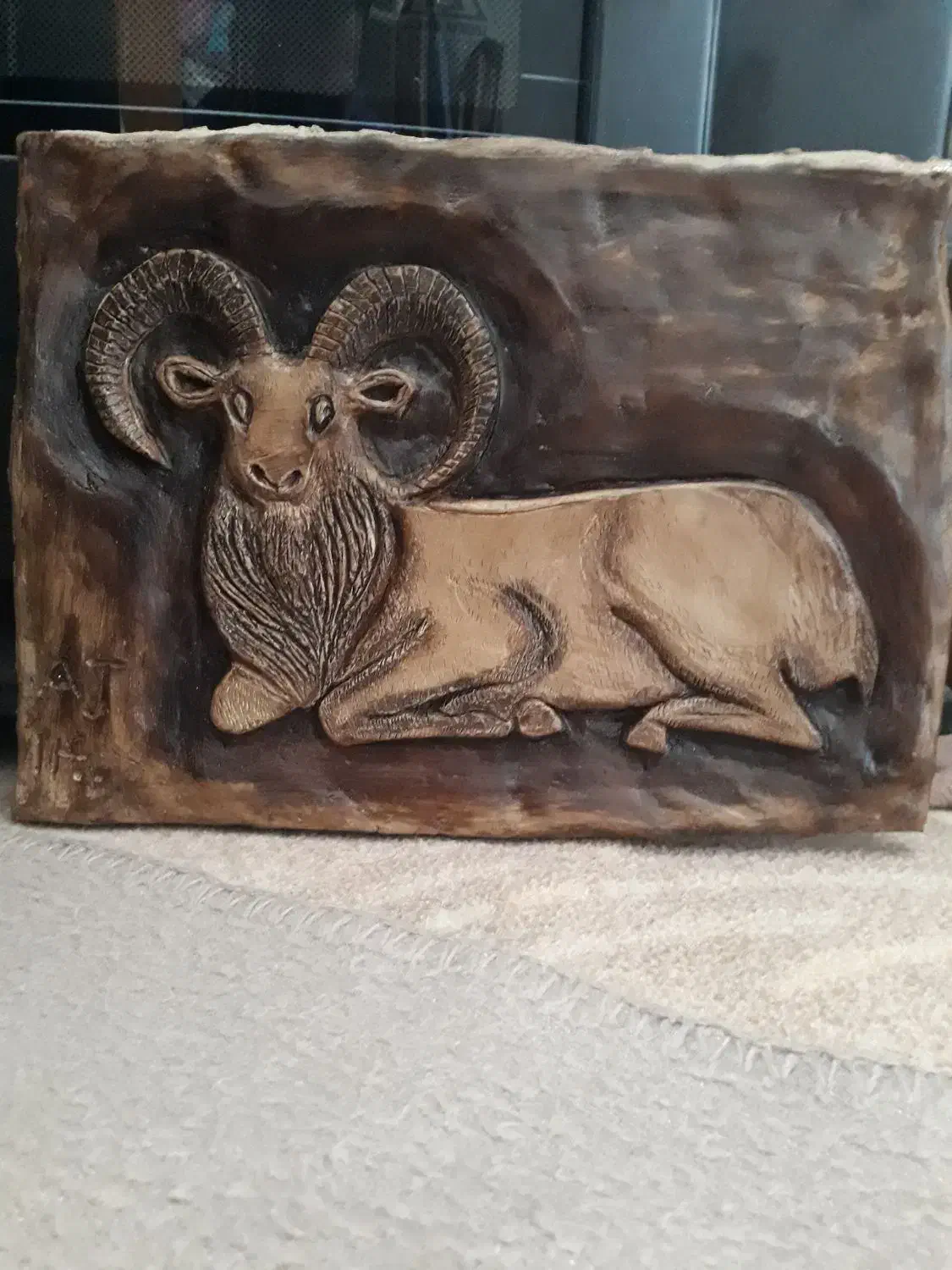 تابلو گِلی|مجسمه، تندیس، ماکت|خرمآباد, |دیوار