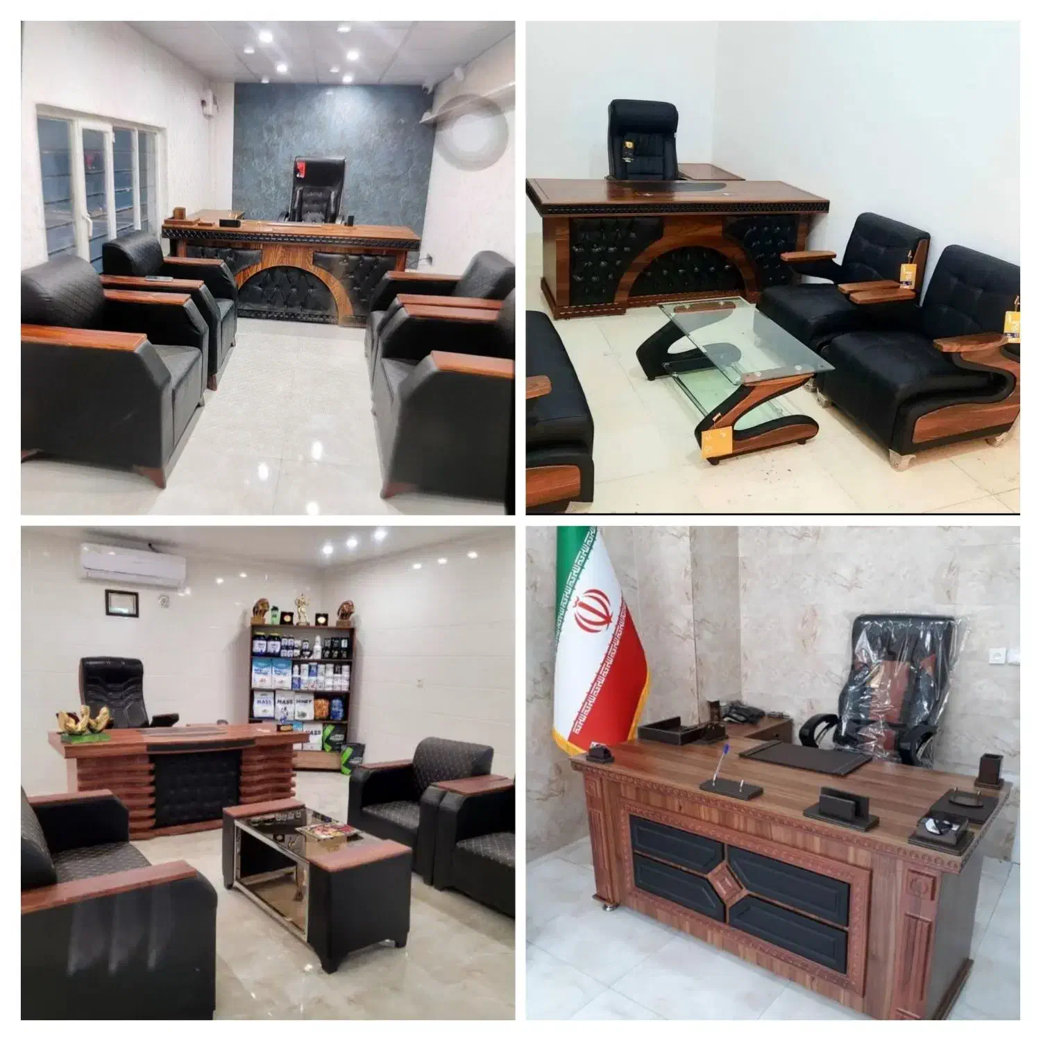 میز نو اتاق اداری مدل دفتر جدید مدیر مبل یت|دفتر کار|یزد, |دیوار