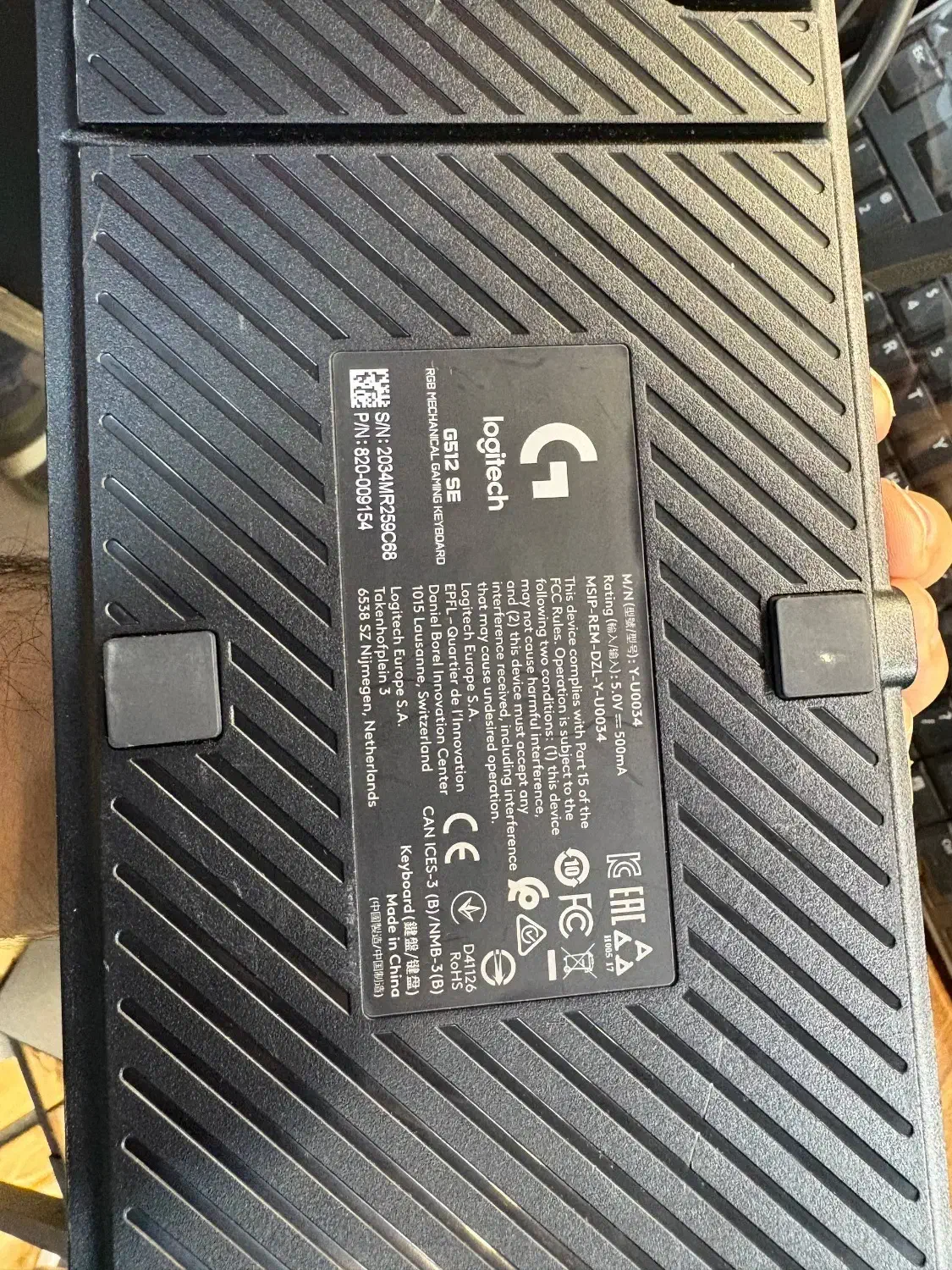 کیبورد مکانیکال لاجیتک G512 SE|قطعات و لوازم جانبی رایانه|اهواز, کوی ملی راه|دیوار