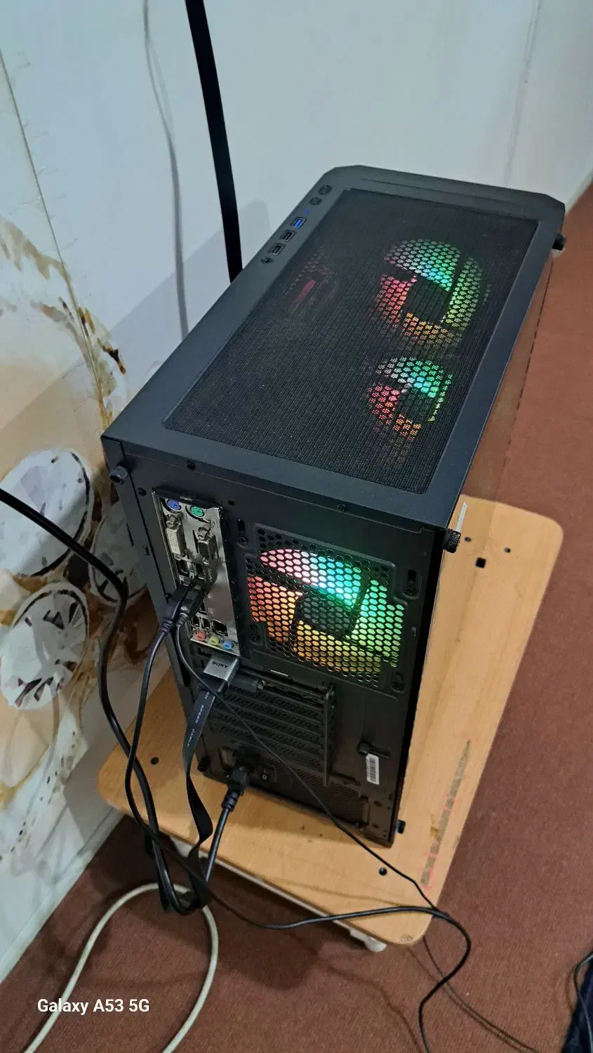 کیس گیمینگ|رایانه رومیزی|آق قلا, |دیوار