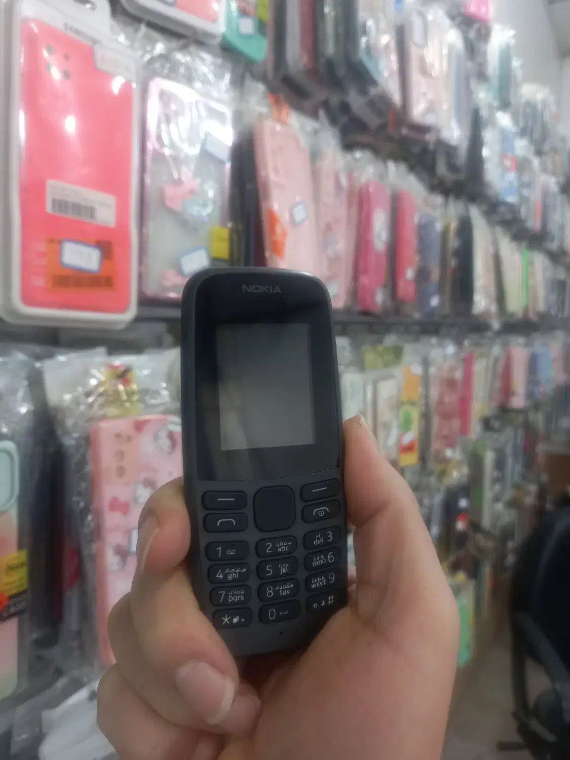 تلفن حمراح نوکیا ساده مناسب سالمندان عزیز|موبایل|بجنورد, |دیوار