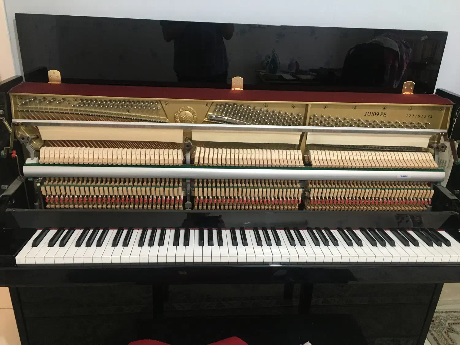 پیانو آکوستیک یاماها|پیانو، کیبورد، آکاردئون|قزوین, |دیوار