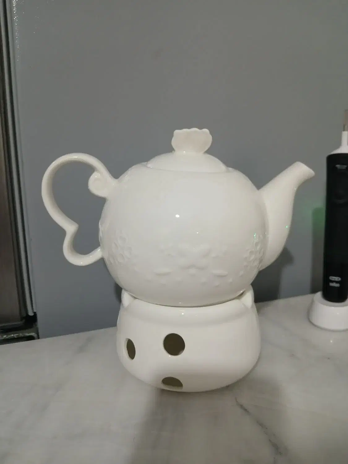 قوری وارمر دار چینی|قوری، کتری، قهوهساز دستی|قم, نیروگاه|دیوار