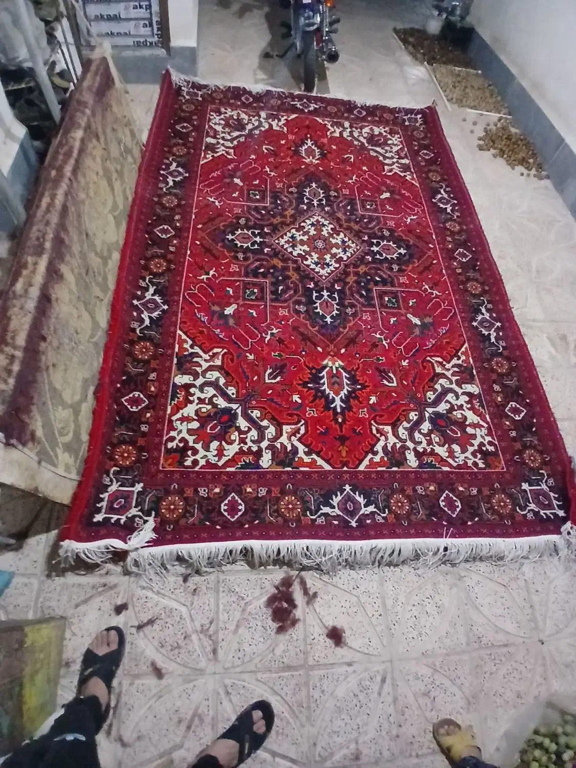 یک جفت هریس الوار6متری|فرش|عجب شیر, |دیوار