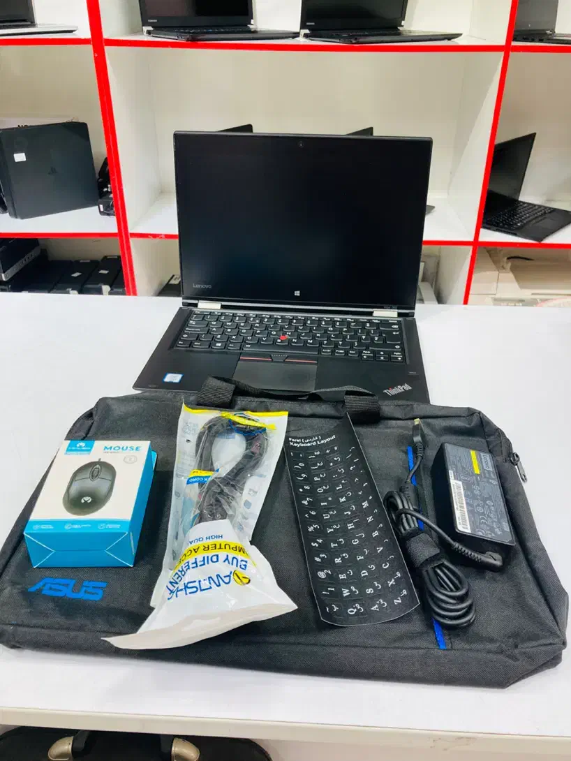 لپتاپ لنوو یوگا Core i5 رم 8 تاشو ( استوک اروپایی)|رایانه همراه|شهرکرد, |دیوار