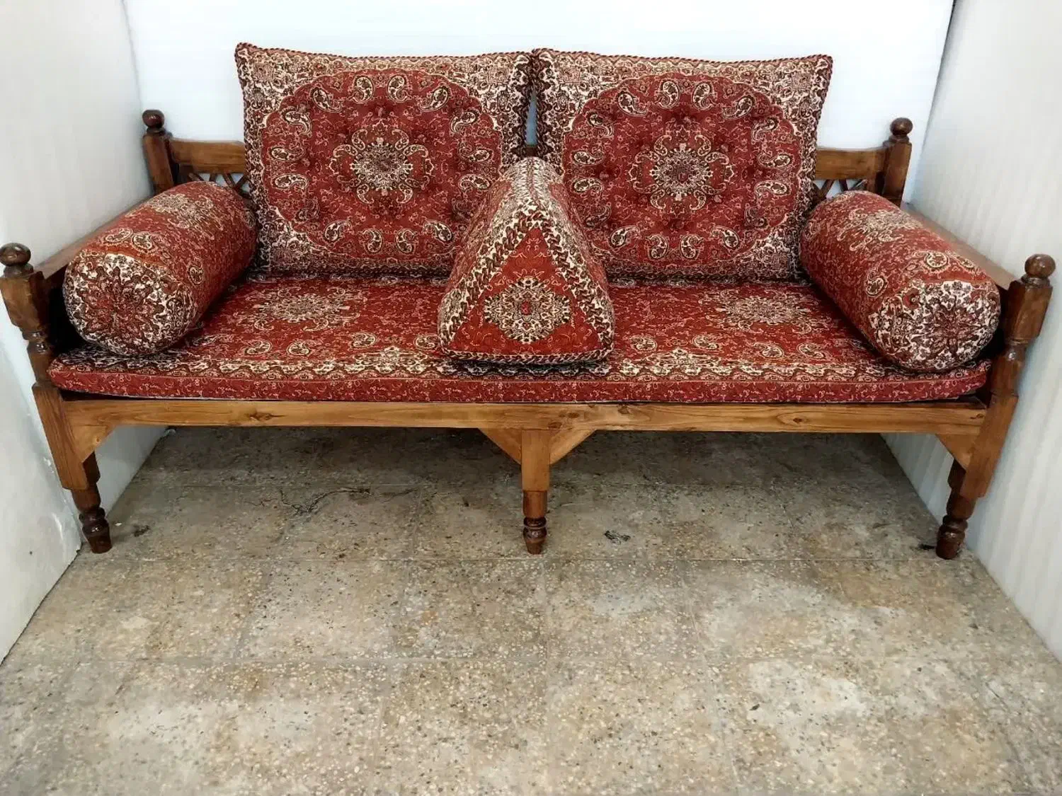 تولید و پخش سرویس و پشتی شاهنشین سنتی ترمه|پشتی|کرج, شاهینویلا|دیوار