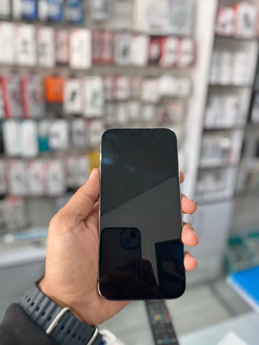 ایفون 14 پرومکس z.z.a 256g باطری 85 کارتن اصلی|موبایل|فسا, |دیوار