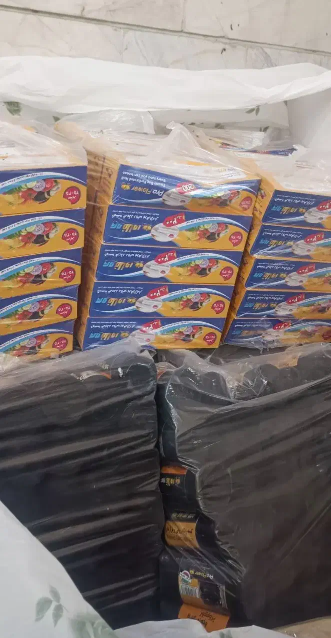 طاقه کیسه فریزر درجه یک 408 کیلوو جعبه کیسه فریزر|عمدهفروشی|محمدیه-قزوین, |دیوار