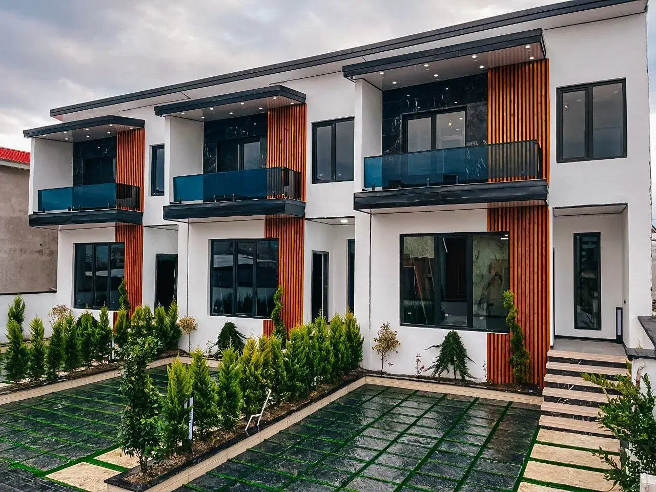 ویلا دوبلکس نما مدرن/خونهای خاص وسط طبیعت شمال|فروش خانه و ویلا|نور, |دیوار