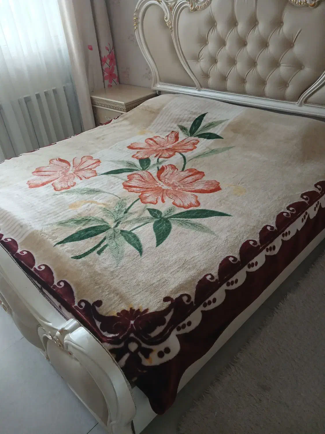 پتو گلبافت ۲نفره|رختخواب، بالش، پتو|پردیس, فاز ۴|دیوار