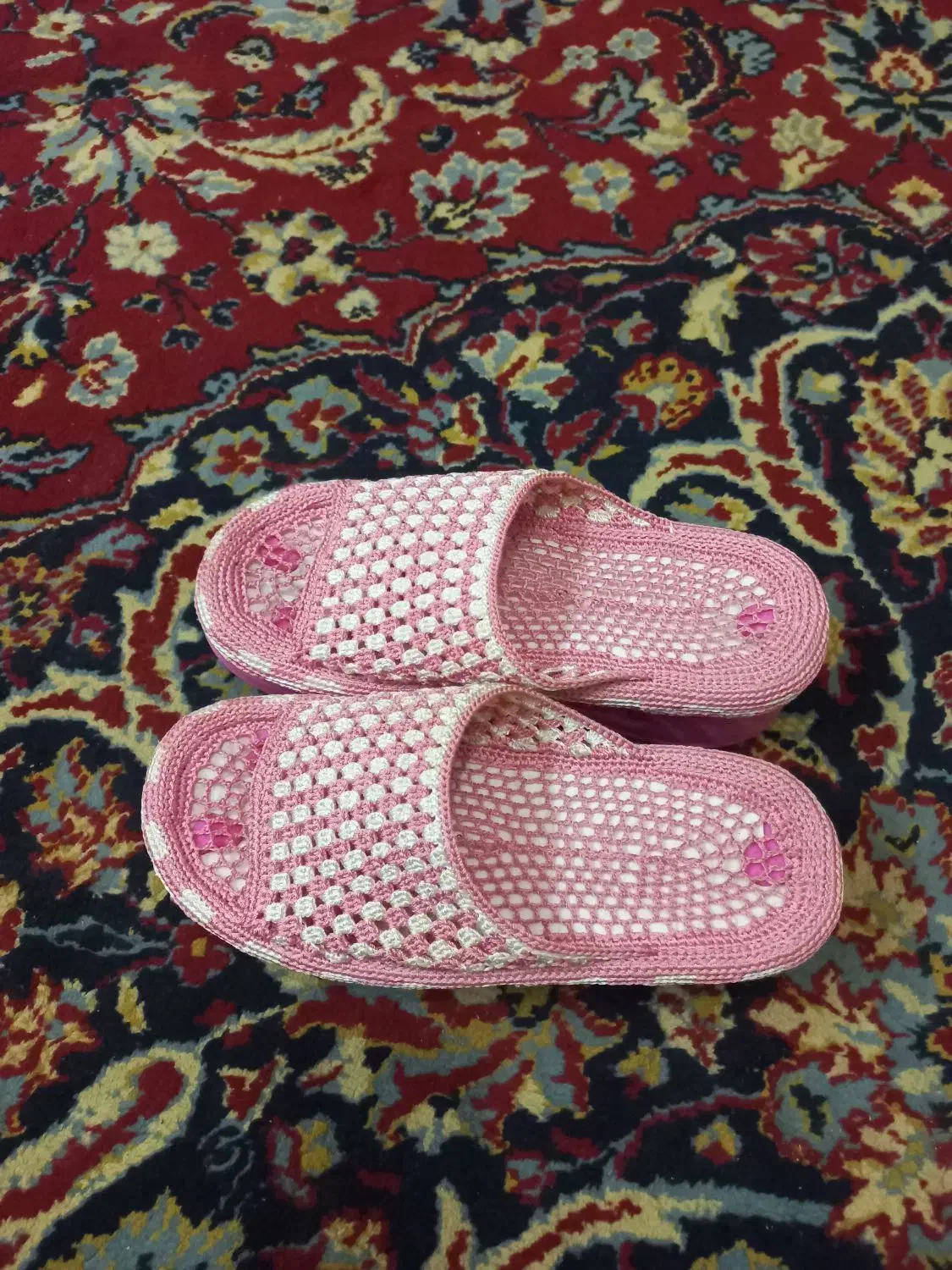 دمپایی زنونه زندان بافت.|کیف، کفش، کمربند|گرگان, |دیوار